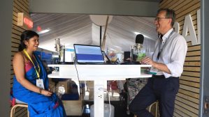 Cover Image: What youth leadership really means with Deepshikha Ghosh & Stefan Germann at the Rising Minds radio station