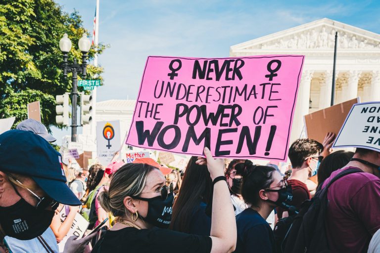Cover photo: Bans off our Bodies. Protest against abortion ban in US