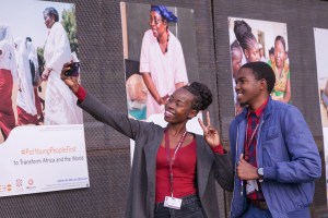 Grassroots activists at the Nairobi Summit on ICPD25
