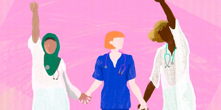 Women in Medicine Illustration by Jennifer Bogartz