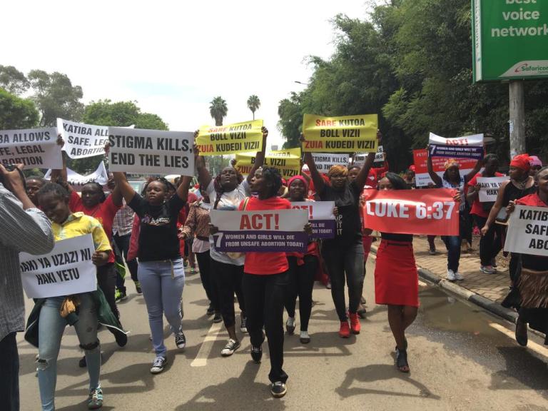 Protest in Kenya