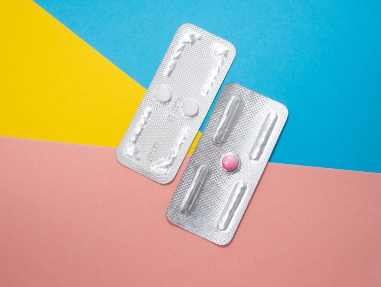 A photo of the abortion pill.